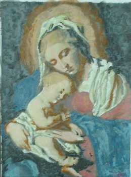 Foto: Sells Pinturas e desenhos MADONNA CON BAMBINO