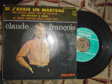 Foto: Sells 45 RPM SI J'AVAIS UN MARTEAU +3TITRES - CLAUDE FRANCOIS