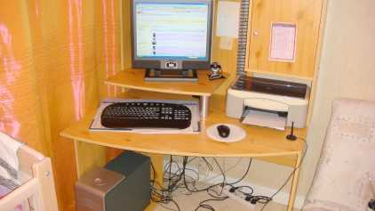 Foto: Sells Computadore do escritório SANS MARQUE - PC DE BUREAU COMPLET + MEUBLE