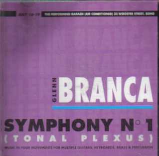 Foto: Sells CD SYMPHONY NO 1 (TONAL PLEXUS) - GLENN BRANCA