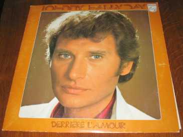 Foto: Sells 33 RPM DERRIERE L'AMOUR - JOHNNY HALLYDAY