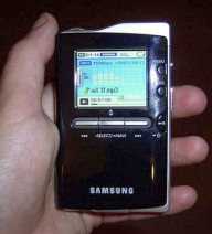 Foto: Sells Jogadore MP3 SAMSUNG - YH-J70