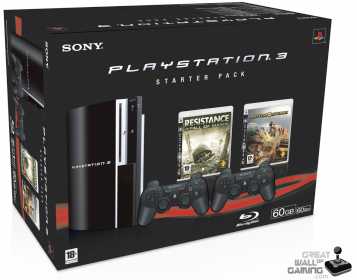 Foto: Sells Jogo video SONY - STARTER PACK 60 GO - CONSOLE PLAYSTATION 3 STARTER PACK 60 GO