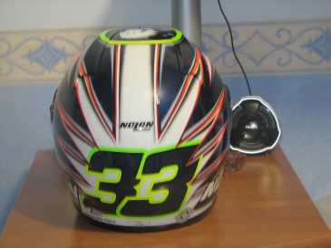 Foto: Sells Peça e acessório CASCO - CASCO NOLAN MOD N. 94 (MELANDRI MOTO GP)