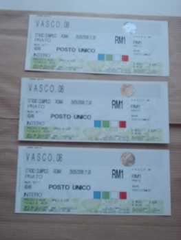 Foto: Sells Bilhetes do concert CONCERTO VASCO ROSSI - ROMA