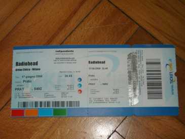 Foto: Sells Bilhete do concert CONCERTO RADIOHED - MILANO, ARENA CIVICA