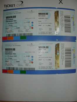 Foto: Sells Bilhetes do concert BIGLIETTI VASCO ROSSI 29/05/08 ROMA - ROMA