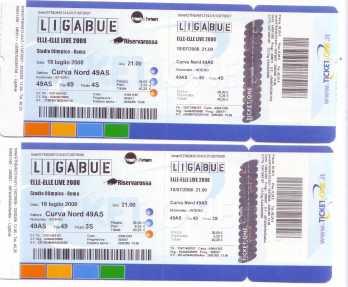 Foto: Sells Bilhetes do concert CONCERTO LIGABUE 18 LUGLIO - ROMA