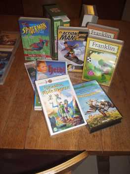 Foto: Sells 11 VHS SPIDERMAN-EXCALIBUR-CONTES DE GRIMM-FRANKLIN-ETC..