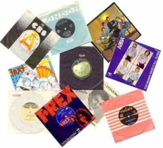 Foto: Sells 45 RPM COLLECTIBLE VINYL RECORDS 50S-90S