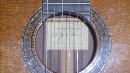Foto: Sells Guitarra e instrumento da corda MANUEL CONTRERAS DE 1976